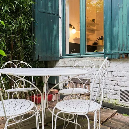Апартаменты Maisonnette Atypique Dans Le Vieux Лилль